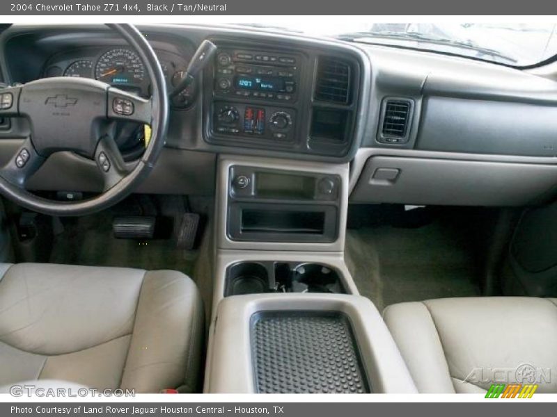 Black / Tan/Neutral 2004 Chevrolet Tahoe Z71 4x4