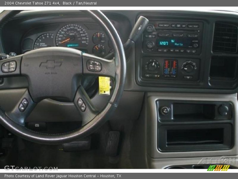 Black / Tan/Neutral 2004 Chevrolet Tahoe Z71 4x4