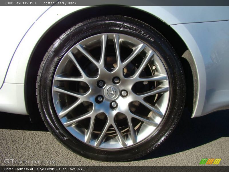 Tungsten Pearl / Black 2006 Lexus IS 350