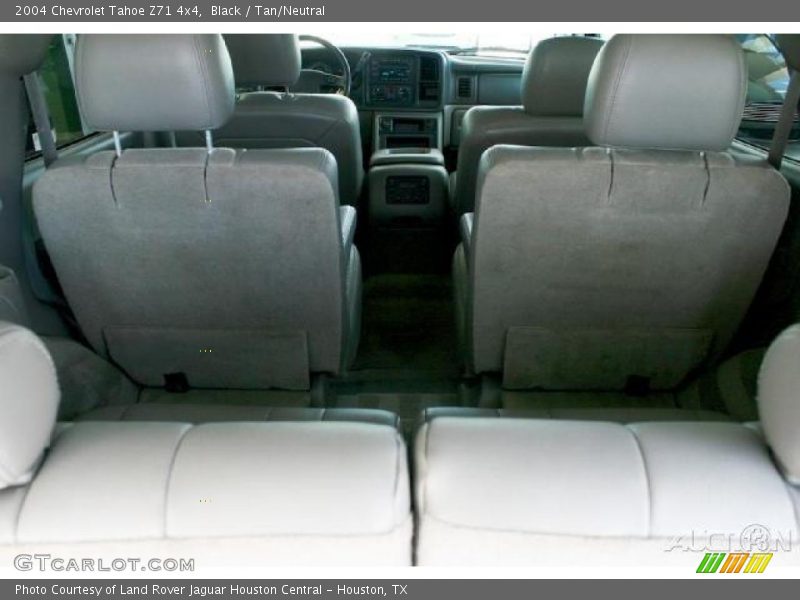 Black / Tan/Neutral 2004 Chevrolet Tahoe Z71 4x4