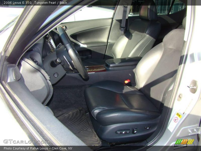 Tungsten Pearl / Black 2006 Lexus IS 350