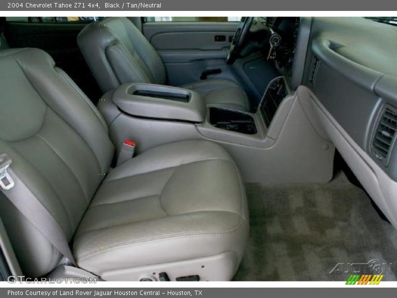 Black / Tan/Neutral 2004 Chevrolet Tahoe Z71 4x4