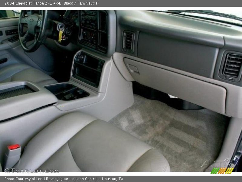 Black / Tan/Neutral 2004 Chevrolet Tahoe Z71 4x4