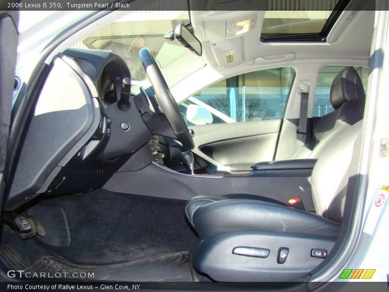 Tungsten Pearl / Black 2006 Lexus IS 350