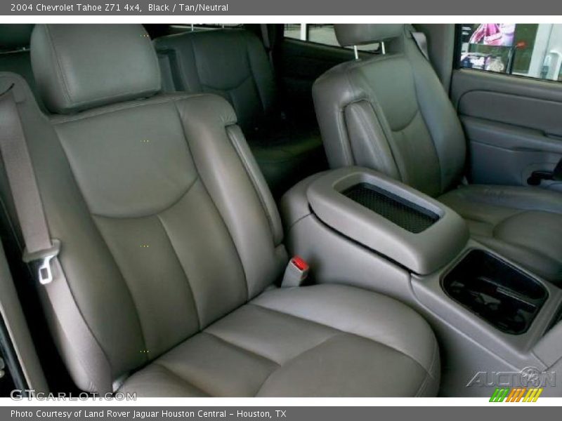 Black / Tan/Neutral 2004 Chevrolet Tahoe Z71 4x4