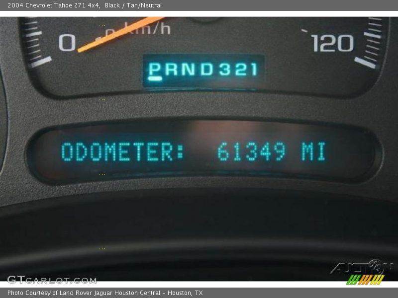Black / Tan/Neutral 2004 Chevrolet Tahoe Z71 4x4