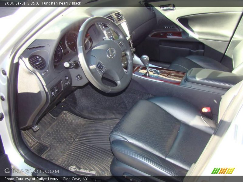 Tungsten Pearl / Black 2006 Lexus IS 350