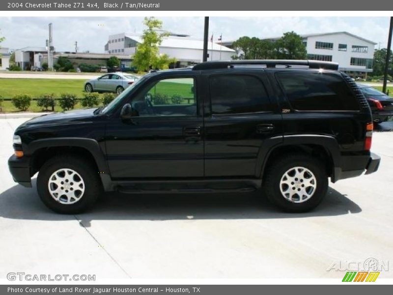 Black / Tan/Neutral 2004 Chevrolet Tahoe Z71 4x4
