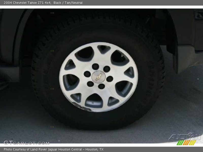 Black / Tan/Neutral 2004 Chevrolet Tahoe Z71 4x4