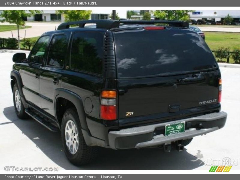 Black / Tan/Neutral 2004 Chevrolet Tahoe Z71 4x4