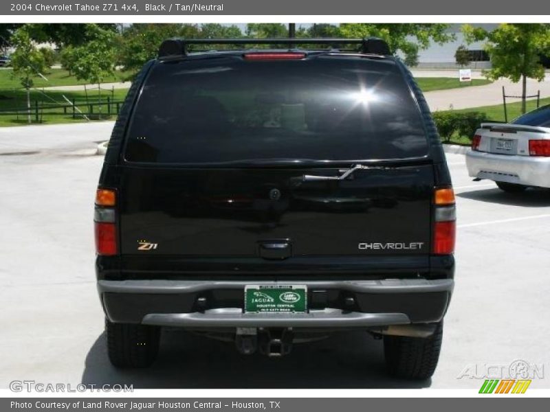 Black / Tan/Neutral 2004 Chevrolet Tahoe Z71 4x4