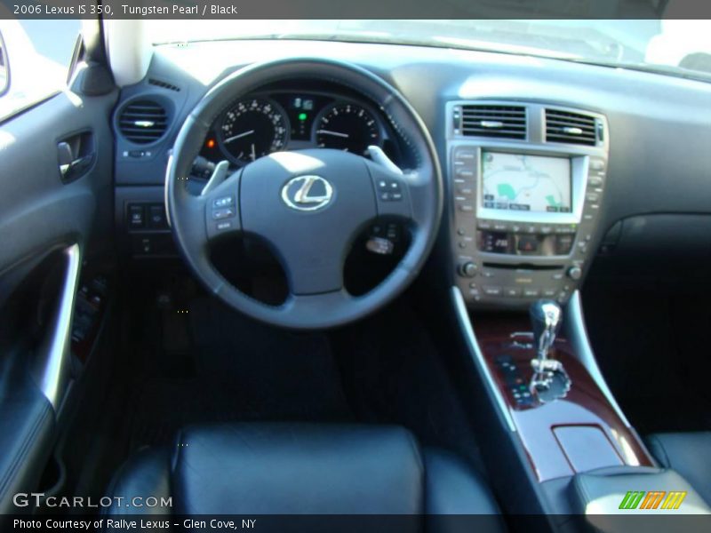 Tungsten Pearl / Black 2006 Lexus IS 350