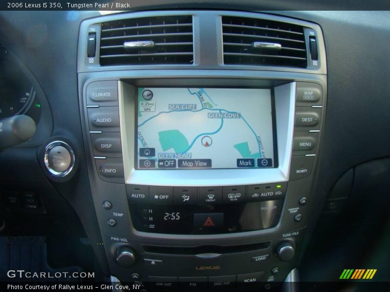 Tungsten Pearl / Black 2006 Lexus IS 350