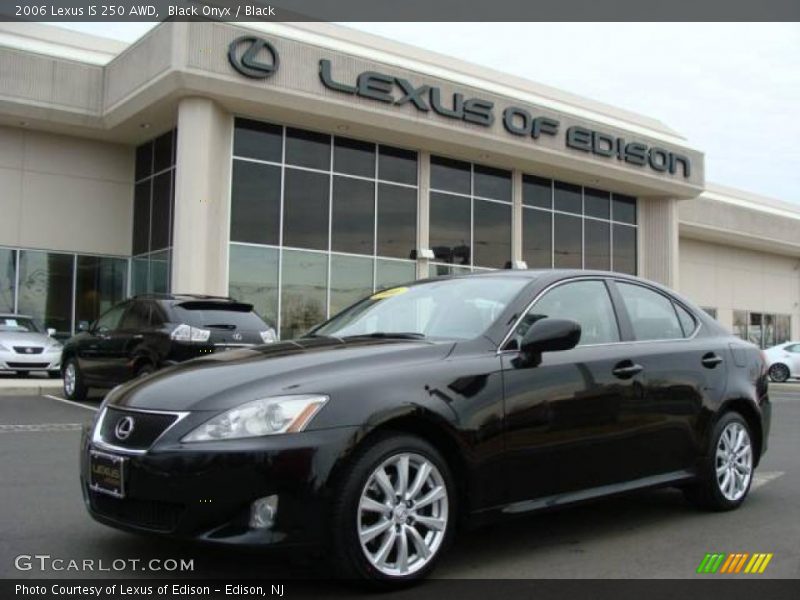 Black Onyx / Black 2006 Lexus IS 250 AWD