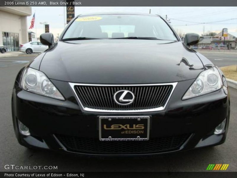 Black Onyx / Black 2006 Lexus IS 250 AWD