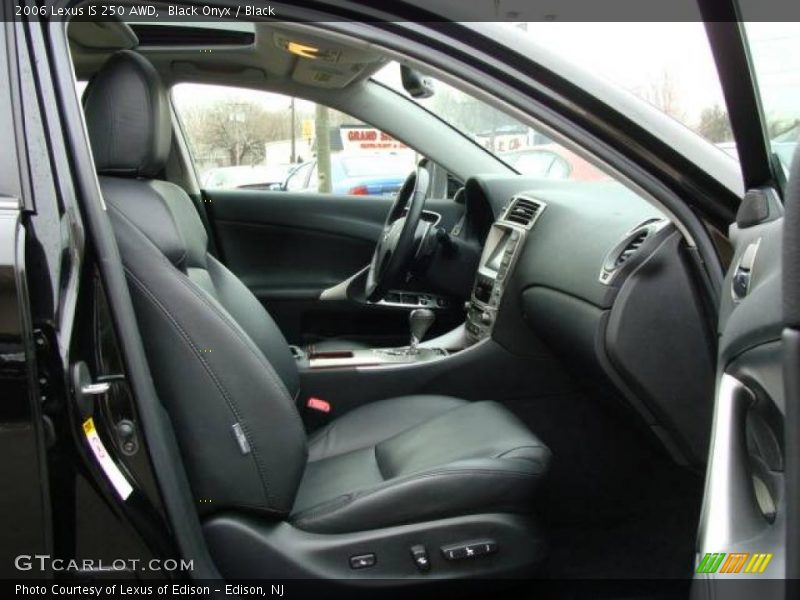 Black Onyx / Black 2006 Lexus IS 250 AWD