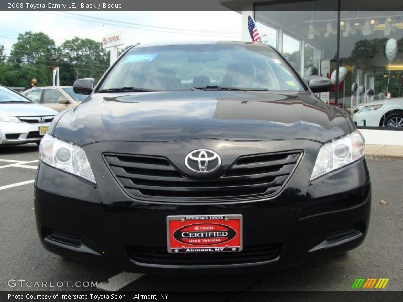 Black / Bisque 2008 Toyota Camry LE