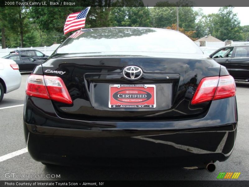 Black / Bisque 2008 Toyota Camry LE