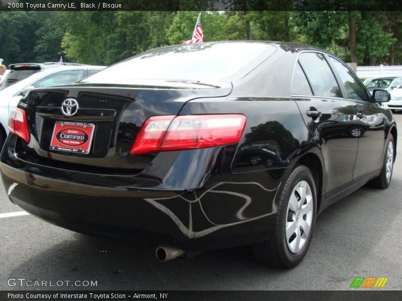 Black / Bisque 2008 Toyota Camry LE