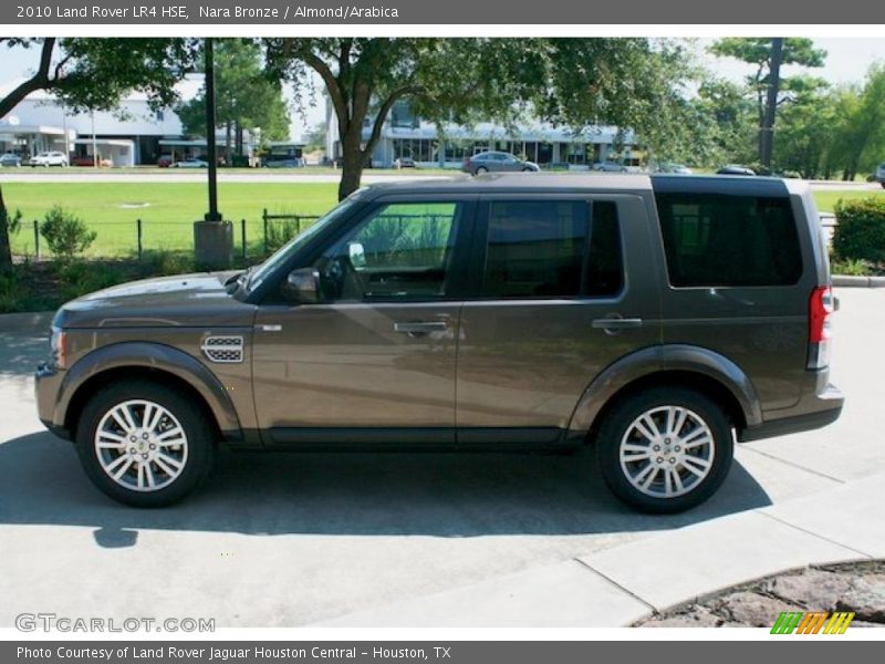 Nara Bronze / Almond/Arabica 2010 Land Rover LR4 HSE