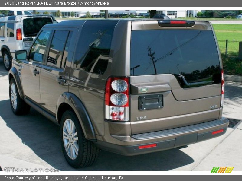 Nara Bronze / Almond/Arabica 2010 Land Rover LR4 HSE