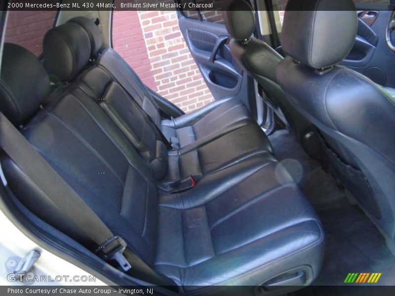 Brilliant Silver Metallic / Charcoal 2000 Mercedes-Benz ML 430 4Matic