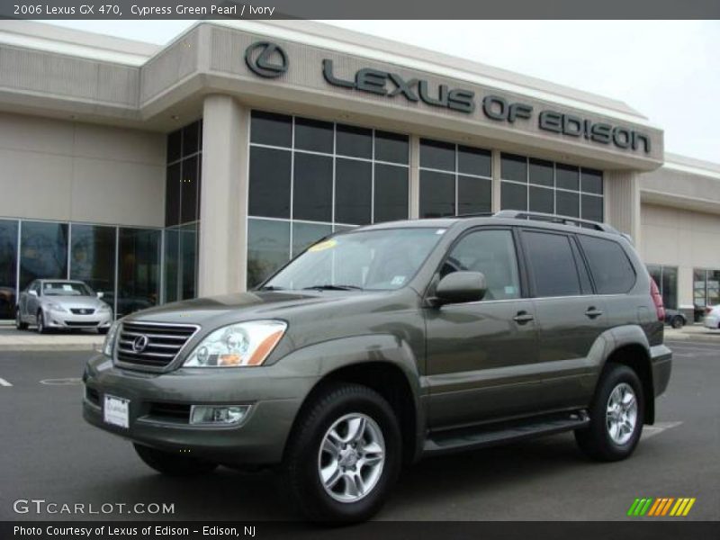 Cypress Green Pearl / Ivory 2006 Lexus GX 470