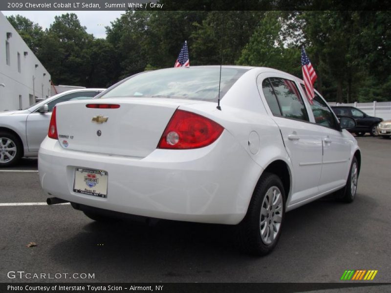 Summit White / Gray 2009 Chevrolet Cobalt LT Sedan