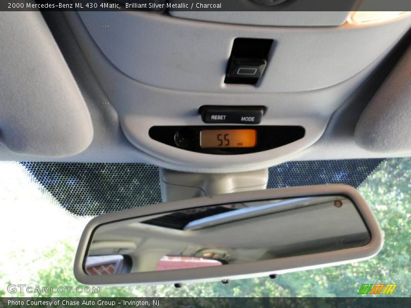 Brilliant Silver Metallic / Charcoal 2000 Mercedes-Benz ML 430 4Matic