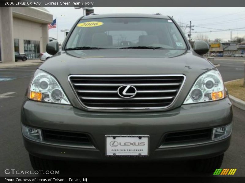 Cypress Green Pearl / Ivory 2006 Lexus GX 470