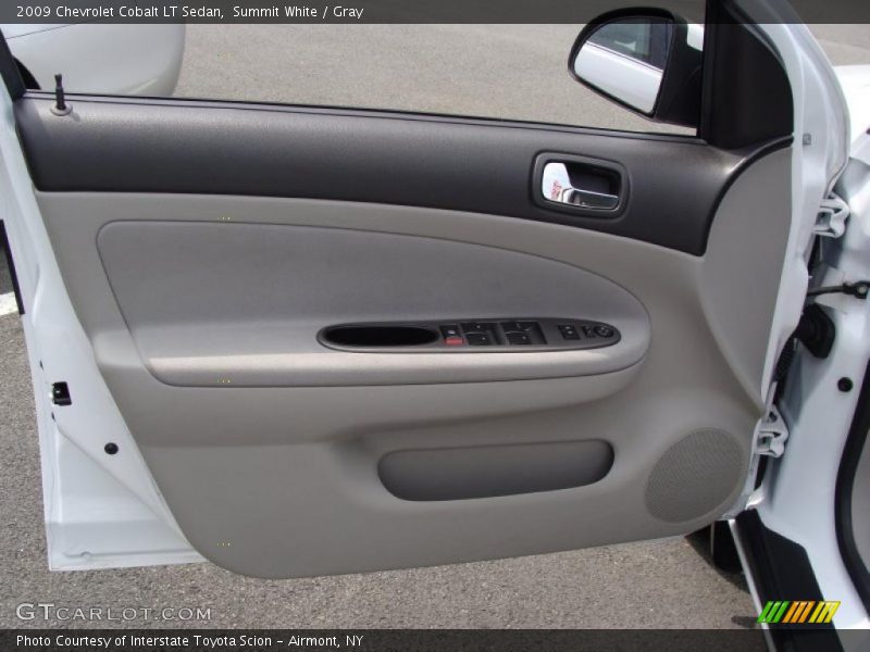 Summit White / Gray 2009 Chevrolet Cobalt LT Sedan