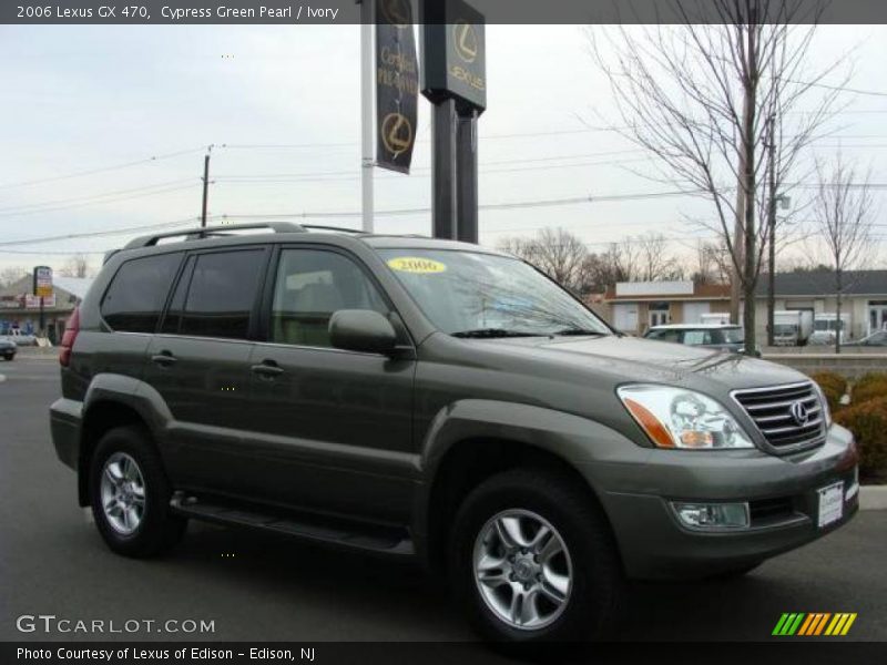 Cypress Green Pearl / Ivory 2006 Lexus GX 470