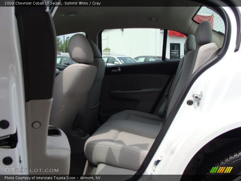 Summit White / Gray 2009 Chevrolet Cobalt LT Sedan