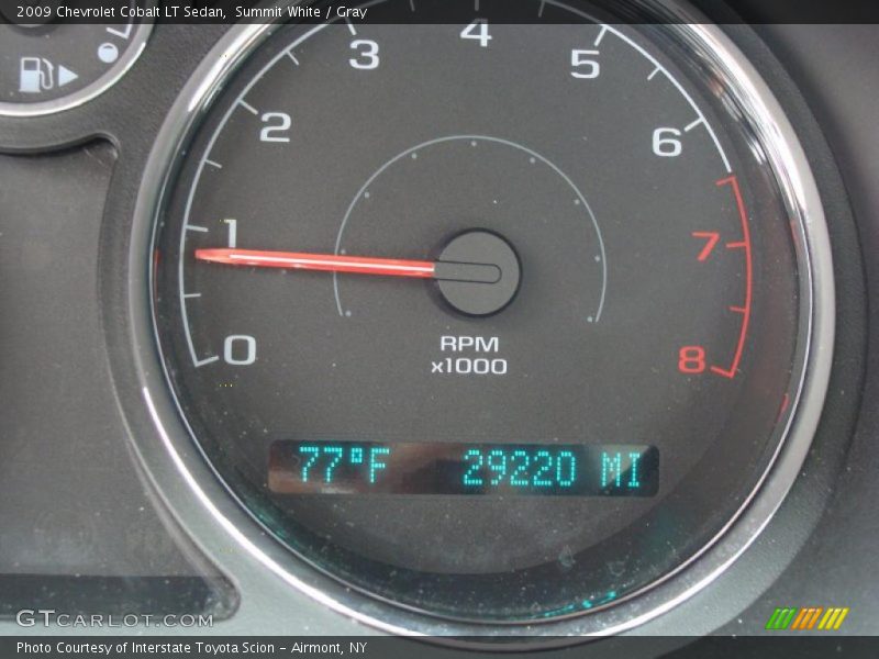 Summit White / Gray 2009 Chevrolet Cobalt LT Sedan