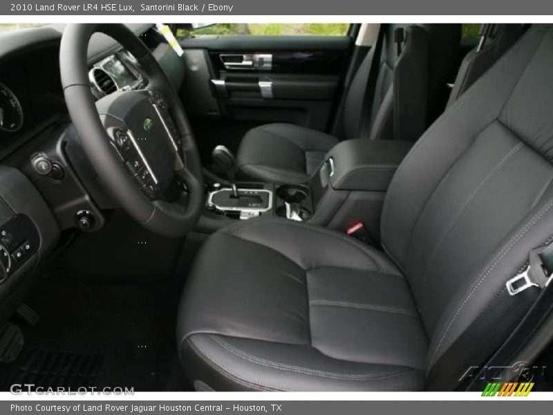 Santorini Black / Ebony 2010 Land Rover LR4 HSE Lux