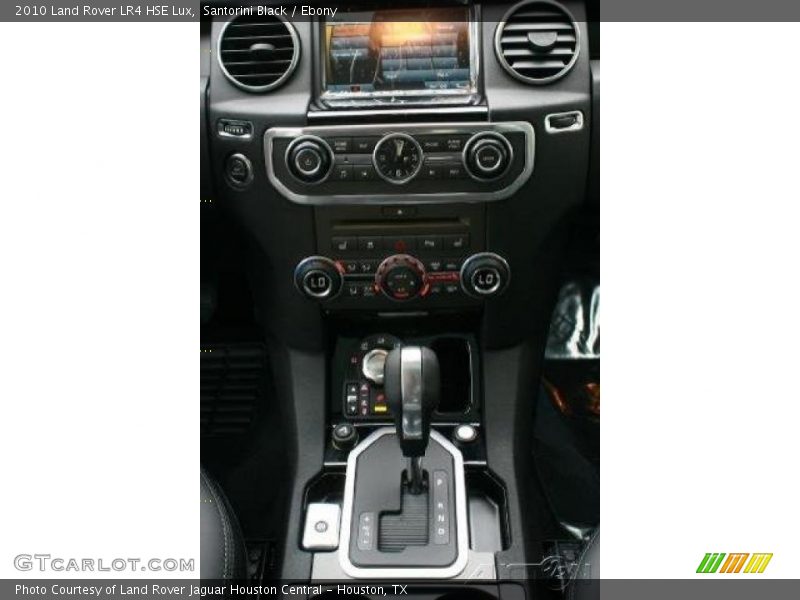 Santorini Black / Ebony 2010 Land Rover LR4 HSE Lux