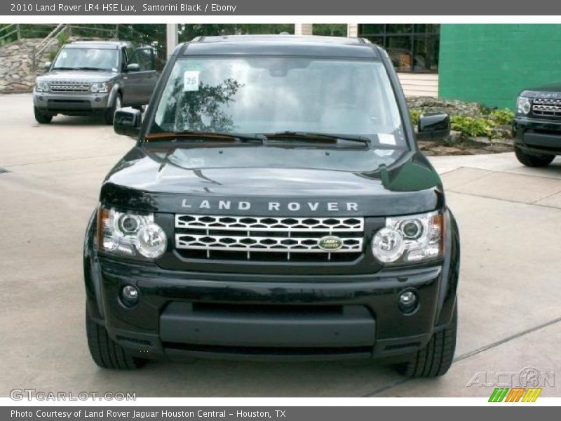 Santorini Black / Ebony 2010 Land Rover LR4 HSE Lux