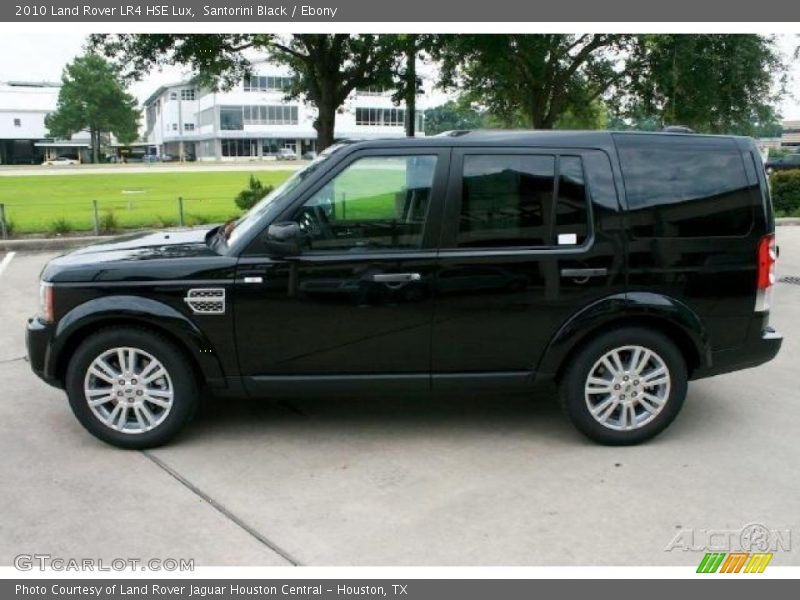 Santorini Black / Ebony 2010 Land Rover LR4 HSE Lux