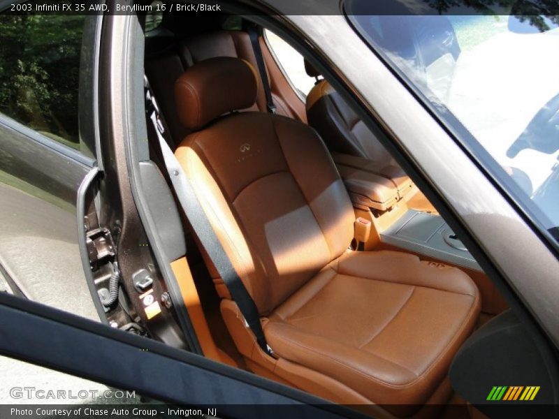Beryllium 16 / Brick/Black 2003 Infiniti FX 35 AWD