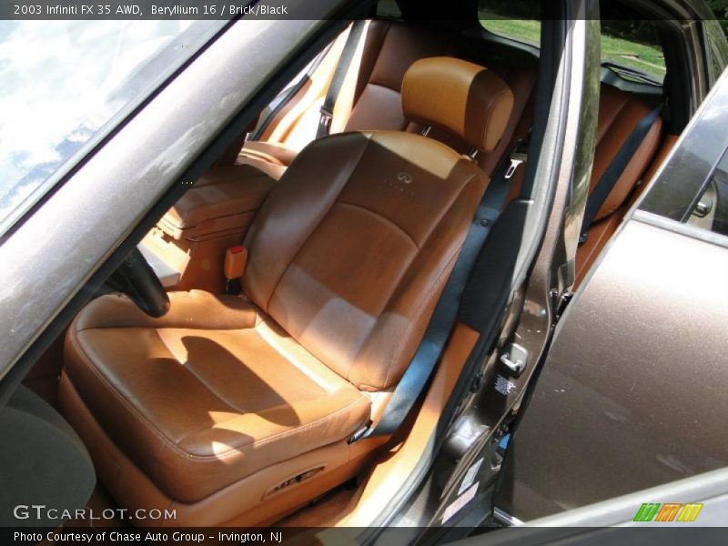 Beryllium 16 / Brick/Black 2003 Infiniti FX 35 AWD
