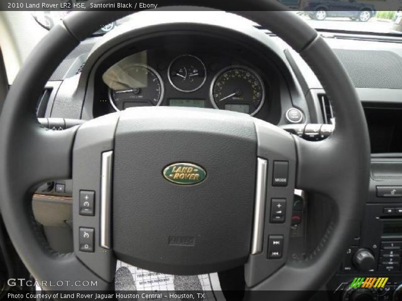 Santorini Black / Ebony 2010 Land Rover LR2 HSE