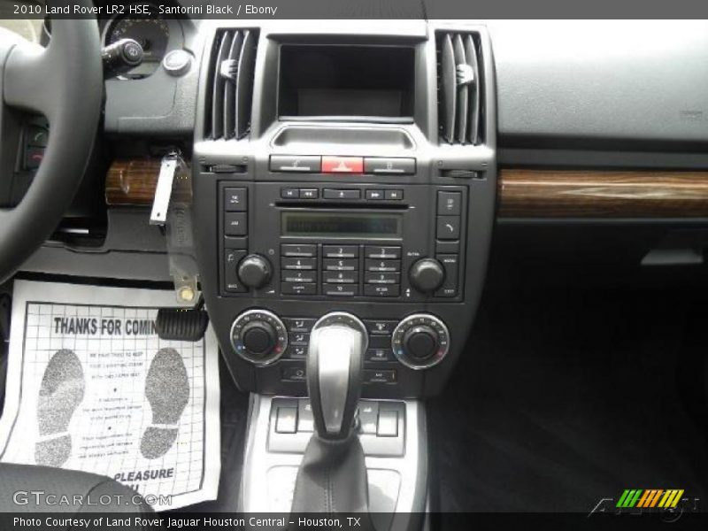 Santorini Black / Ebony 2010 Land Rover LR2 HSE