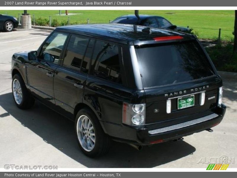 Java Black Pearl / Charcoal 2007 Land Rover Range Rover Supercharged