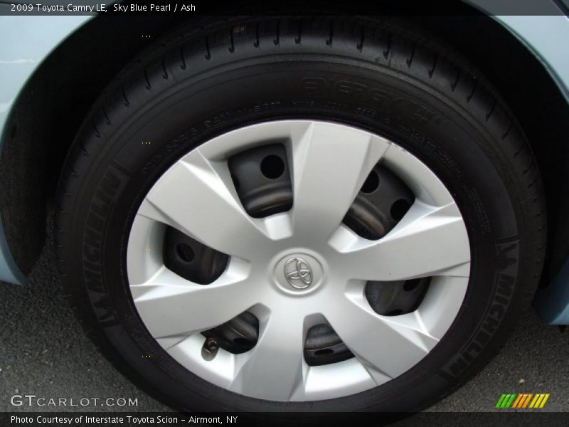 Sky Blue Pearl / Ash 2009 Toyota Camry LE