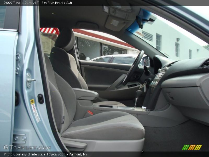 Sky Blue Pearl / Ash 2009 Toyota Camry LE