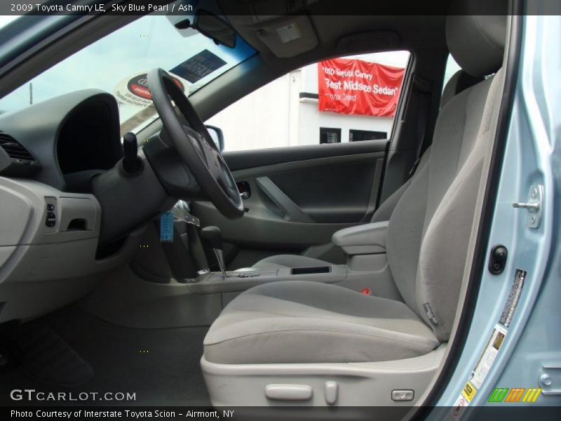 Sky Blue Pearl / Ash 2009 Toyota Camry LE