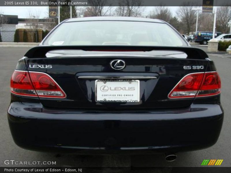 Blue Onyx Pearl / Cashmere 2005 Lexus ES 330