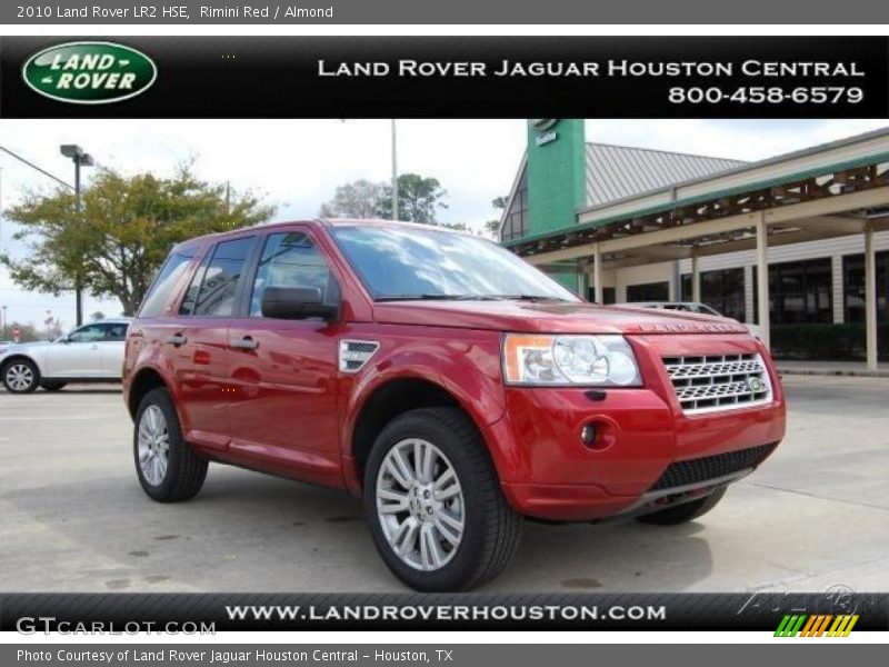 Rimini Red / Almond 2010 Land Rover LR2 HSE