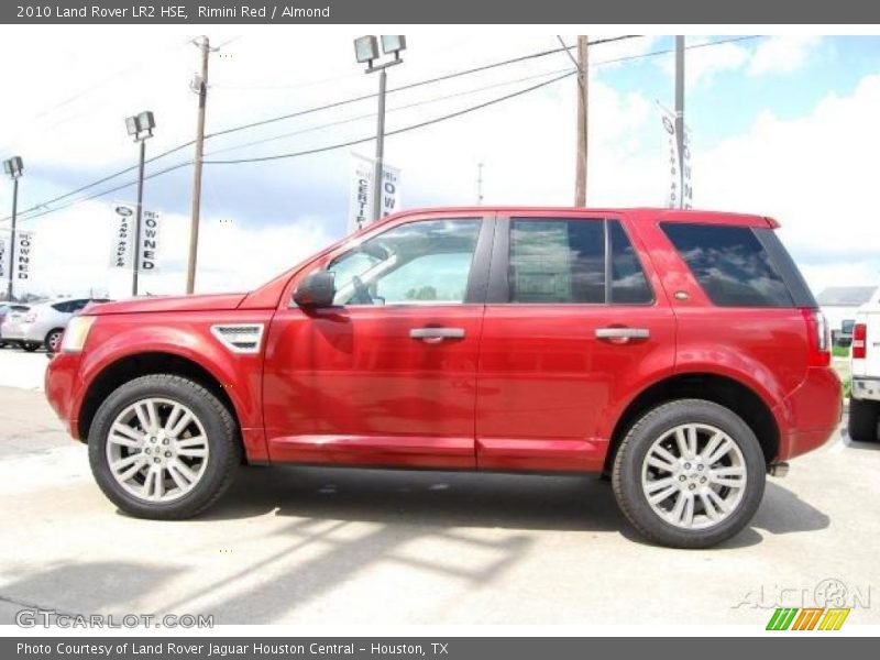 Rimini Red / Almond 2010 Land Rover LR2 HSE