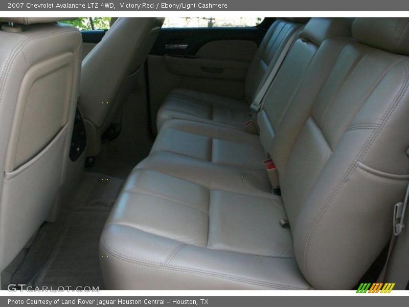 Victory Red / Ebony/Light Cashmere 2007 Chevrolet Avalanche LTZ 4WD